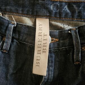 Burberry Brit Indigo Straight Leg Jeans Size 32 For Men
